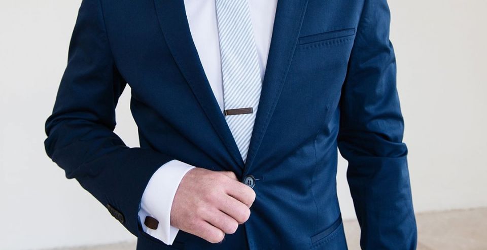 Wooden tie clip model Wooden tie clip model