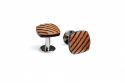 wooden cufflinks sull