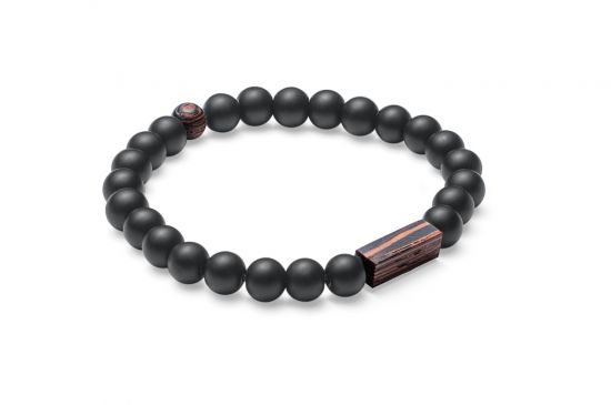 Gyöngy karkötő Nox Wenge Bracelet