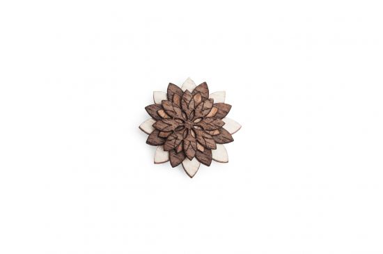 Lapel ornament Illa Flower for men