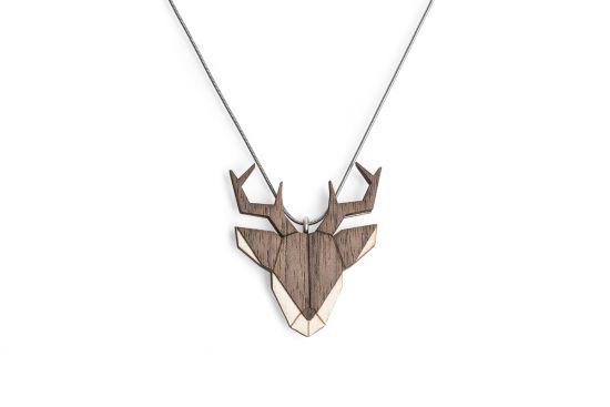 Fa medál Deer Pendant