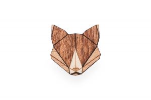 Fa bross Fox Brooch