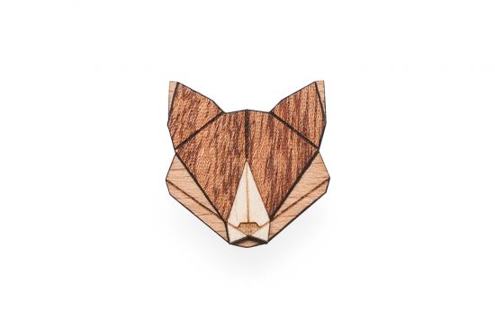 Fa bross Fox Brooch