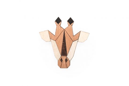 Fa bross Giraffe Brooch