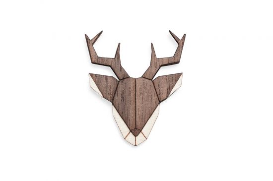 Fa bross Deer Brooch