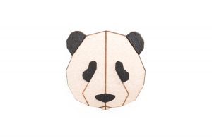 Fa bross Panda Brooch