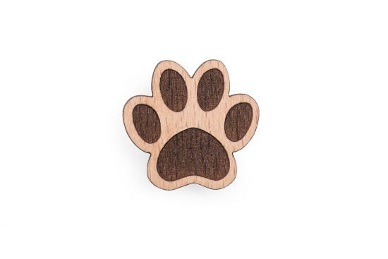 Fa bross Paw Brooch