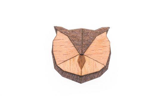Fa bross Owl Brooch