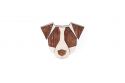 Fa bross Jack Russell Brooch