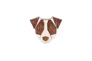 Fa bross Jack Russell Brooch