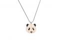 Fa medál Panda Pendant