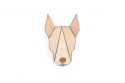 Fa bross Bull Terrier Brooch