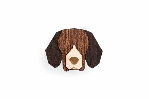 Fa bross Beagle Brooch