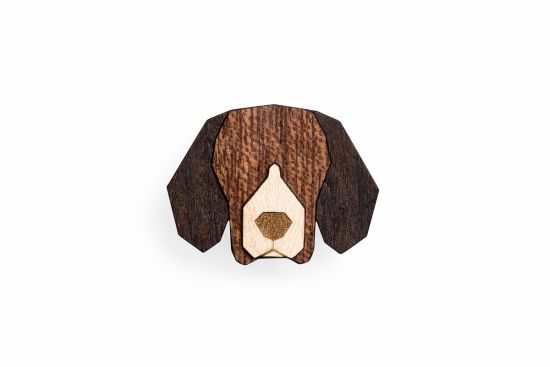 Fa bross Beagle Brooch