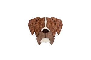 Fa bross Boxer Brooch