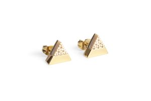 Fém fülbevaló Virie Earrings Triangle