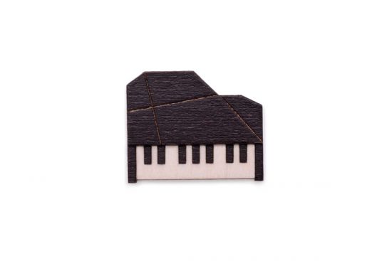 Fa bross Piano Brooch