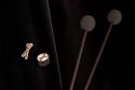 Fa bross Drumsticks Brooch