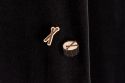Fa bross Drumsticks Brooch