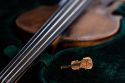 Fa bross Violin Brooch