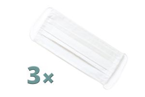 3x Active silver set mask