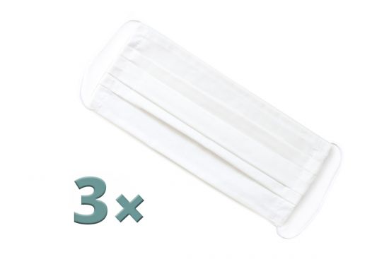 3x Active silver set mask
