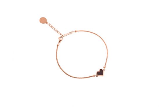 Rose Bracelet Heart