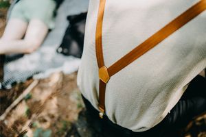 Nadrágtartó  Cognac Suspenders