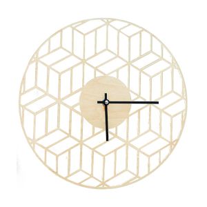 Fa falióra Cube Clock