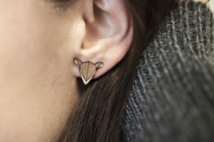 Fa fülbevaló Doe Earrings