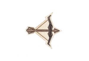 Fa bross Sagittarius Brooch