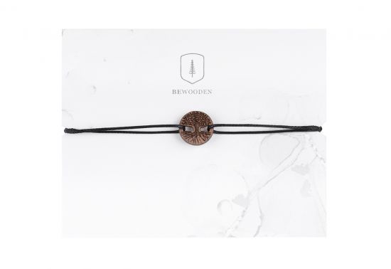 String karkötő Lifetree Wooden Bracelet