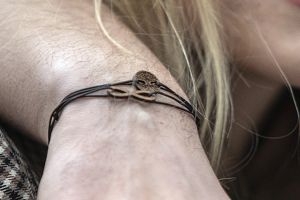 String karkötő Lifetree Wooden Bracelet