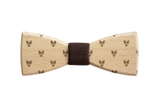 Fa csokornyakkendő Deer Bow Tie