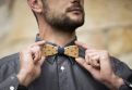 Fa csokornyakkendő Lion Bow Tie