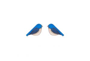  Fa fülbevaló Blue Bird Earrings