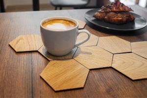 Fa alátét	 Oak Coasters