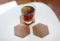 Fa alátét	 Apis Coasters