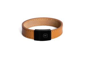 Bőr karkötő Cognac Leather Bracelet