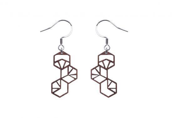 Fa fülbevaló Trillo  Earrings