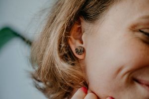 Fa fülbevaló Meadow Earrings