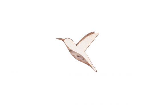 Fa bross Natural Hummingbird Brooch