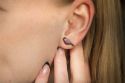 Fa fülbevaló Zigzag Cutebird Earrings