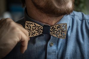 Fa csokornyakkendő Flora Bowtie