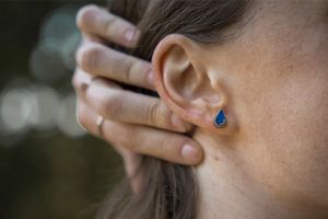 Fa fülbevaló Storm Earrings