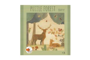 Erdő témájú puzzle - 36db