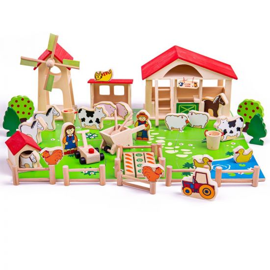 Bigjigs Toys Nagy Fa Farm