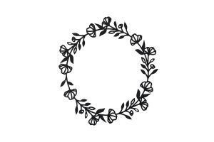 Fa dekoráció Lea Wreath