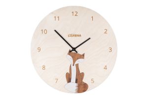 Fa falióra Fox Clock