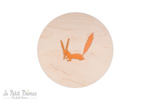 Kis herceg rókája fából készült dekoráció